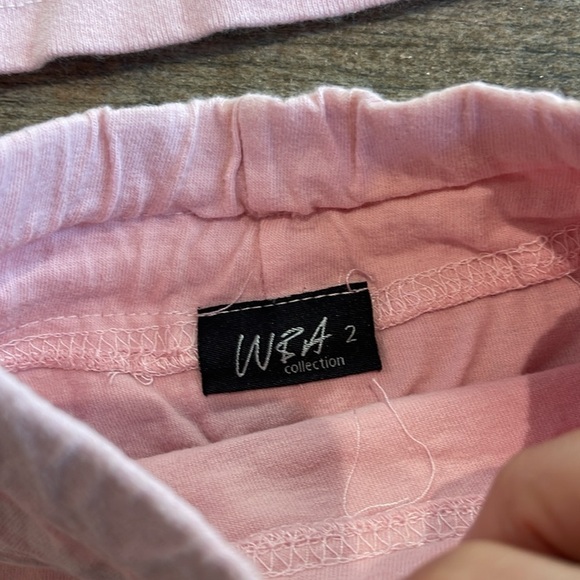 Toddler Girl Pink Punta Cana Tank Top & Skirt Outfit Set Size 2T - Picture 4 of 5